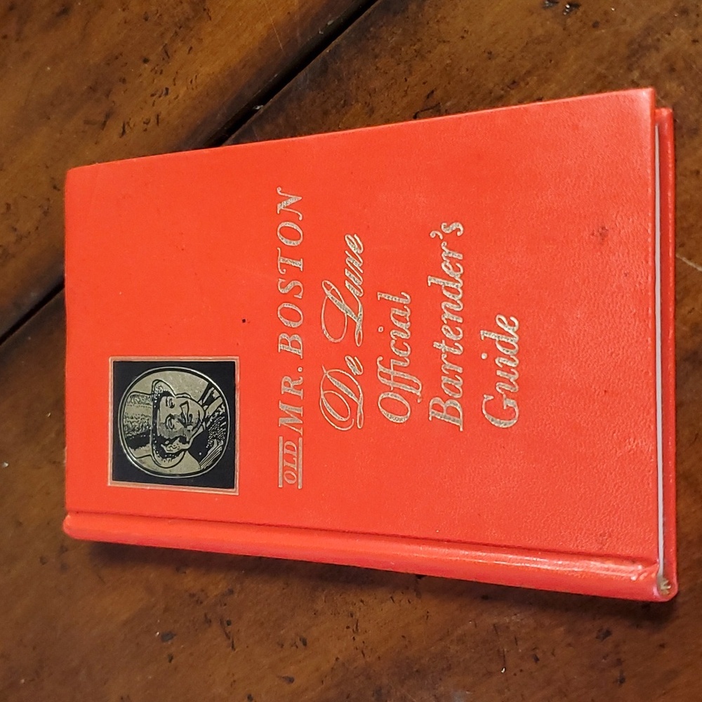 Vintage Mr. Boston Bartender Book